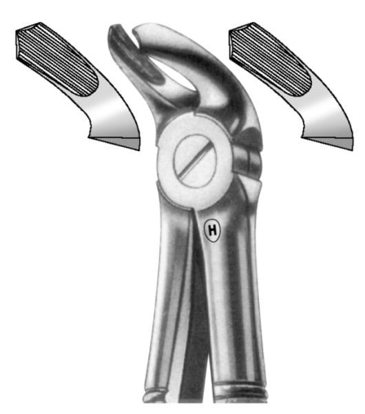 HSA 334-40, Zahnzange – Karl Hammacher, Pediatric Extraction Forceps