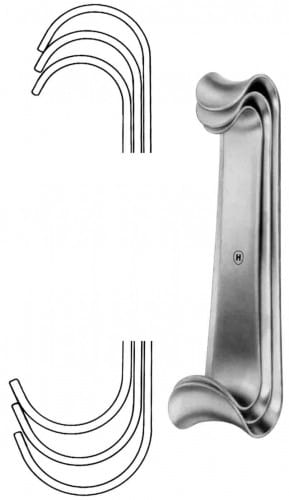 HSF 081-01, Wundhaken – Karl Hammacher, Cheek Retractors - Wound Retractors