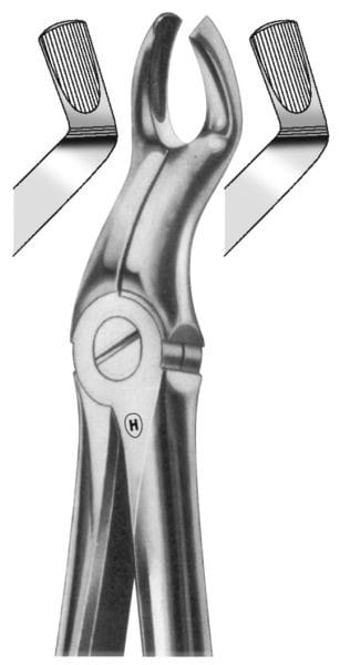 HSA 023-67, Zahnzange – Karl Hammacher, Extraction Forceps Upper Jaw