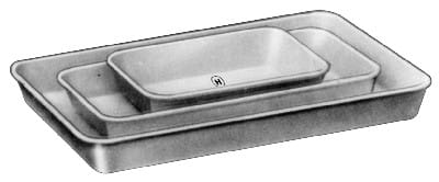 HSM 256-00, Instrumententablett – Karl Hammacher, Trays, Sterilcontainer und Zubehör
