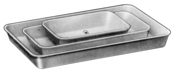 HSM 257-00, Instrumententablett – Karl Hammacher, Trays, Sterilcontainer und Zubehör
