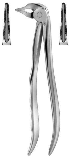 HSA 254-33, Spezial-Zahnzange – Karl Hammacher, Special Extraction Forceps