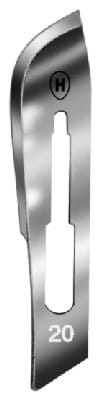 HSB 709-20, Skalpellklingen – Karl Hammacher, Scalpels and Accessories
