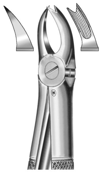 HSA 026-89, Zahnzange – Karl Hammacher, Extraction Forceps Upper Jaw