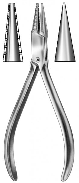 HSL 386-13, Hohlkehl- Ösenformzange – Karl Hammacher, Zahntechnikzangen