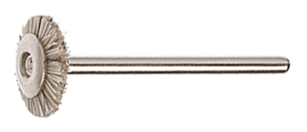 Micro-brosse, crin de cheval gris argenté