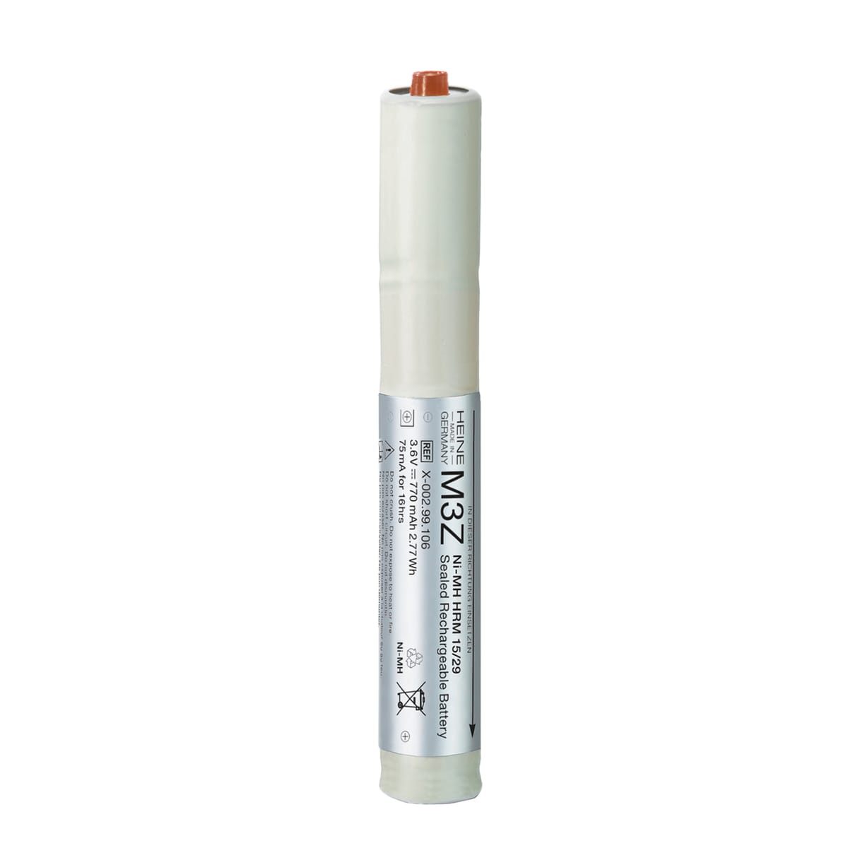 HEINE M3Z rechargeable battery 3.5 V NiMH – HEINE Optotechnik GmbH & Co. KG, Ersatzteile