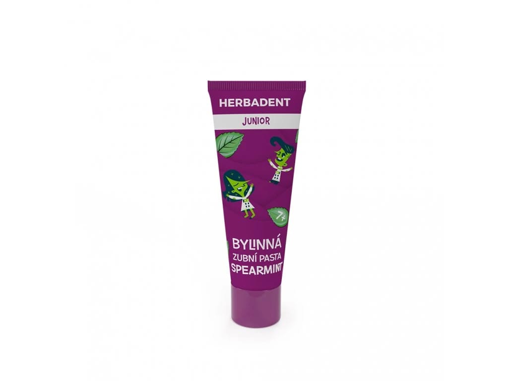 HERBADENT JUNIOR Herbal Toothpaste SPEARMINT 75 g – HERBADENT, Toothpaste