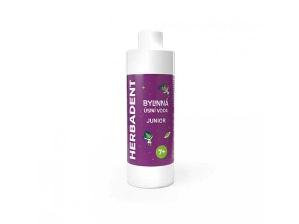 HERBADENT JUNIOR Bylinná Ústna Voda 240 ml