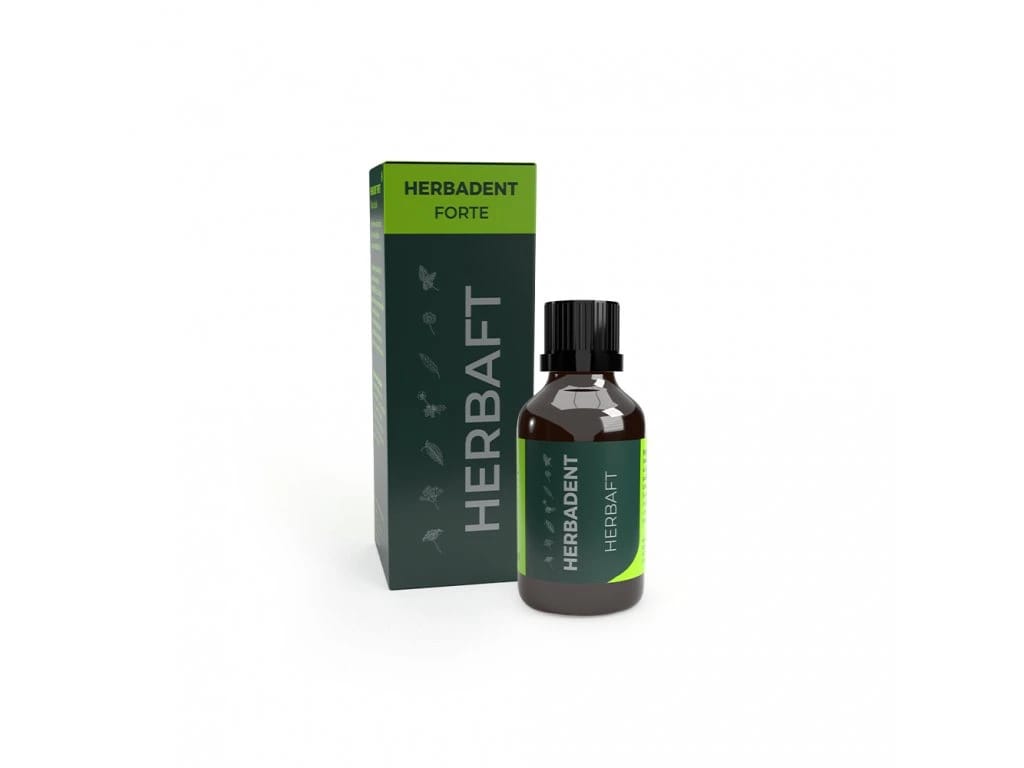 HERBADENT FORTE HERBAFT Bylinná tinktura 25 ml – HERBADENT, Mouth Rinse Solutions