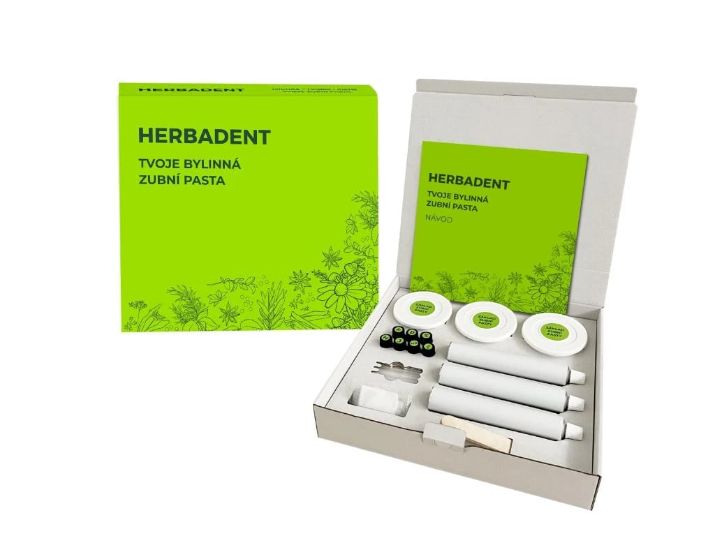 Creative Set YOUR HERBAL TOOTHPASTE – HERBADENT, Toothpaste