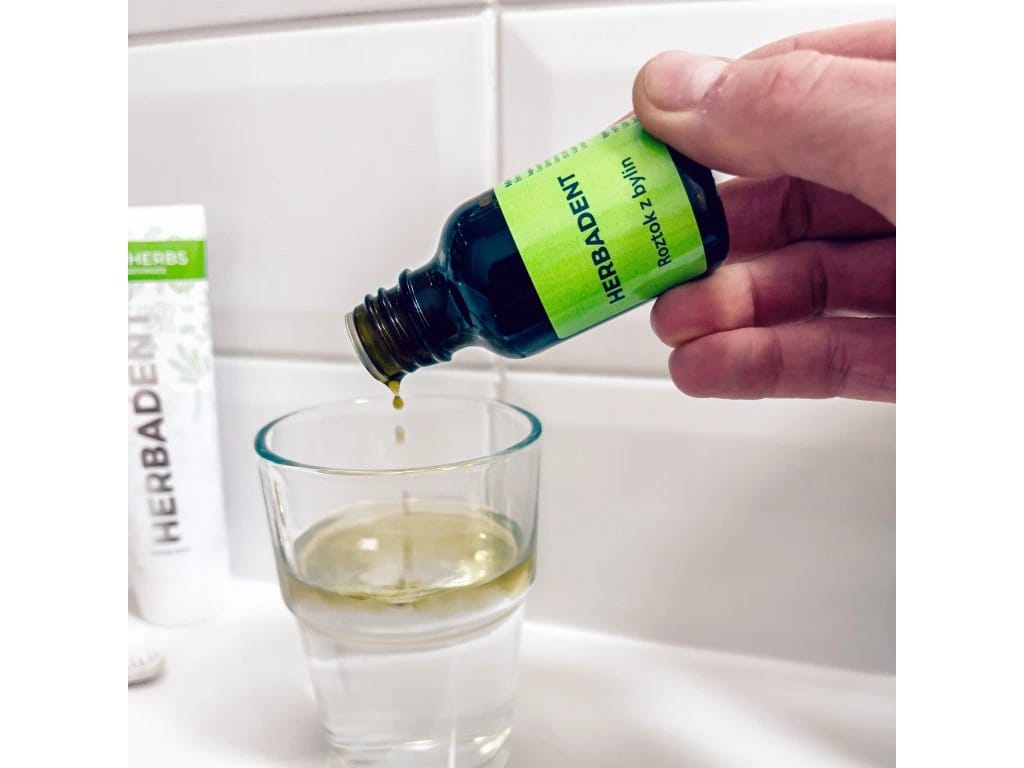 HERBADENT Bylinný roztok na ďasná 25 ml – HERBADENT, Mundspüllösungen