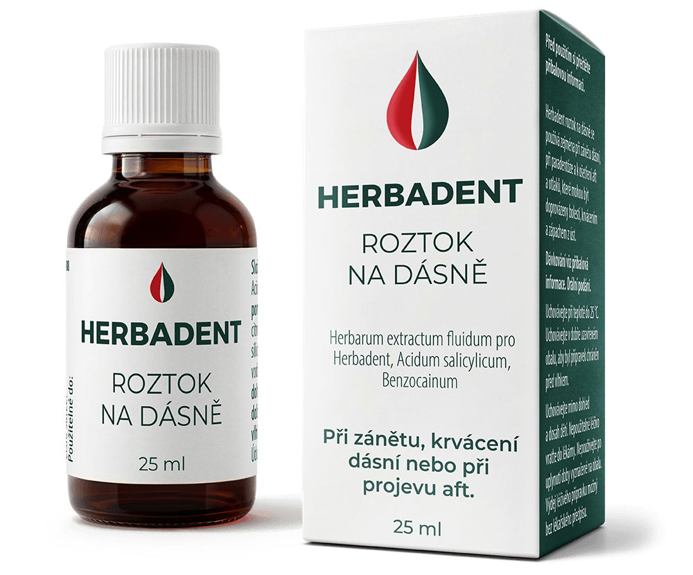 HERBADENT roztok na dásně – HERBADENT, Mundspüllösungen