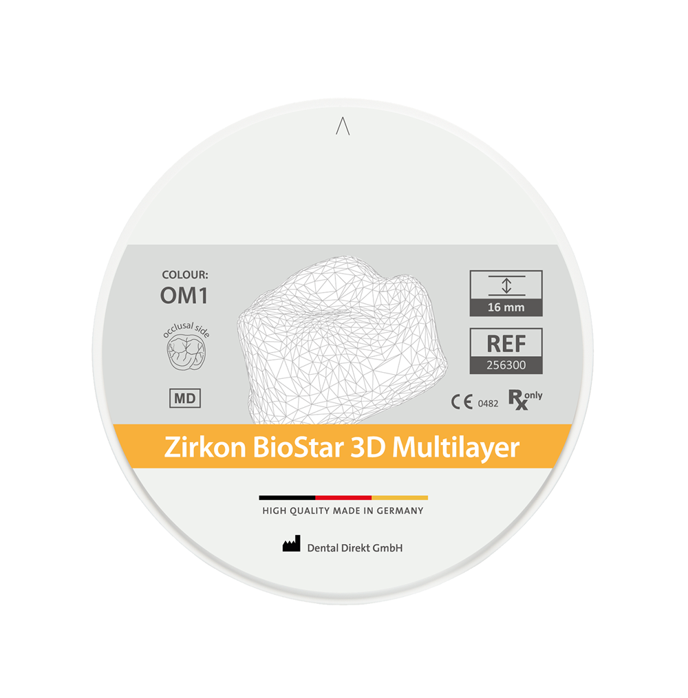 Zirkon BioStar 3D Multilayer – ERNST HINRICHS Dental, Blocks