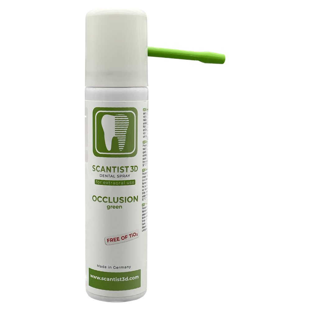 Scantist 3D Okklusionsspray – ERNST HINRICHS Dental, Artikulationsspray
