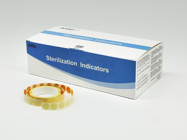 Autocollant indicateur d'irradiation AMD