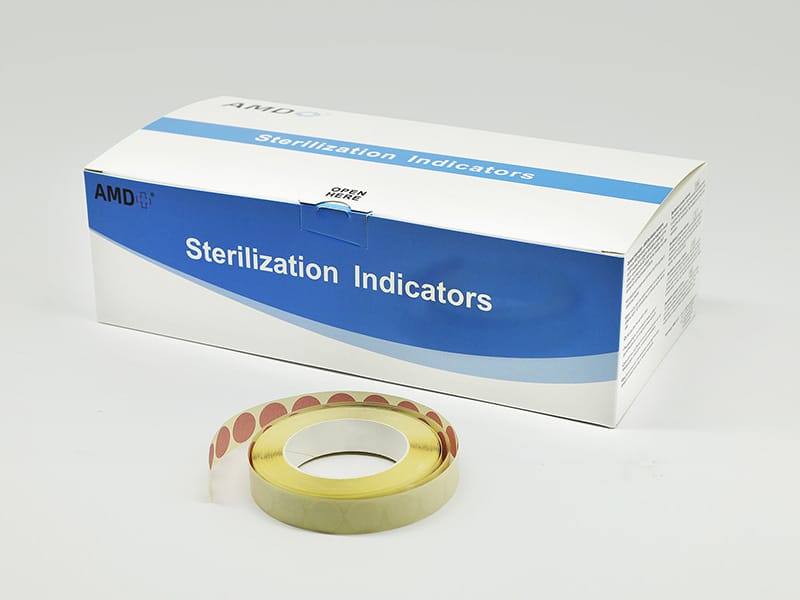Sterilisationsindikator-Etikett – Hopeway B.V., Sterilisationszubehör