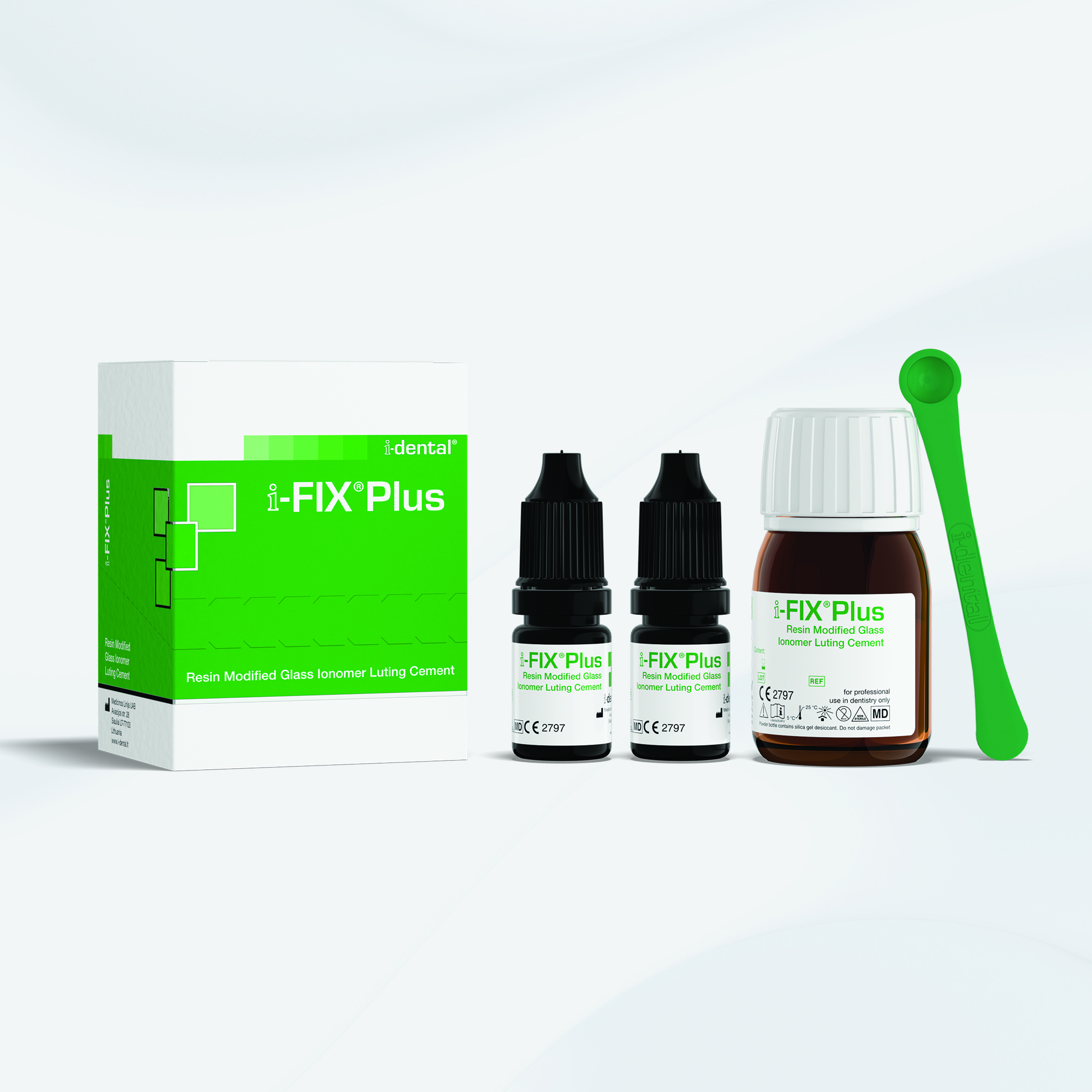 i-FIX Plus – i-dental / Medicinos linija UAB, Dental Cements