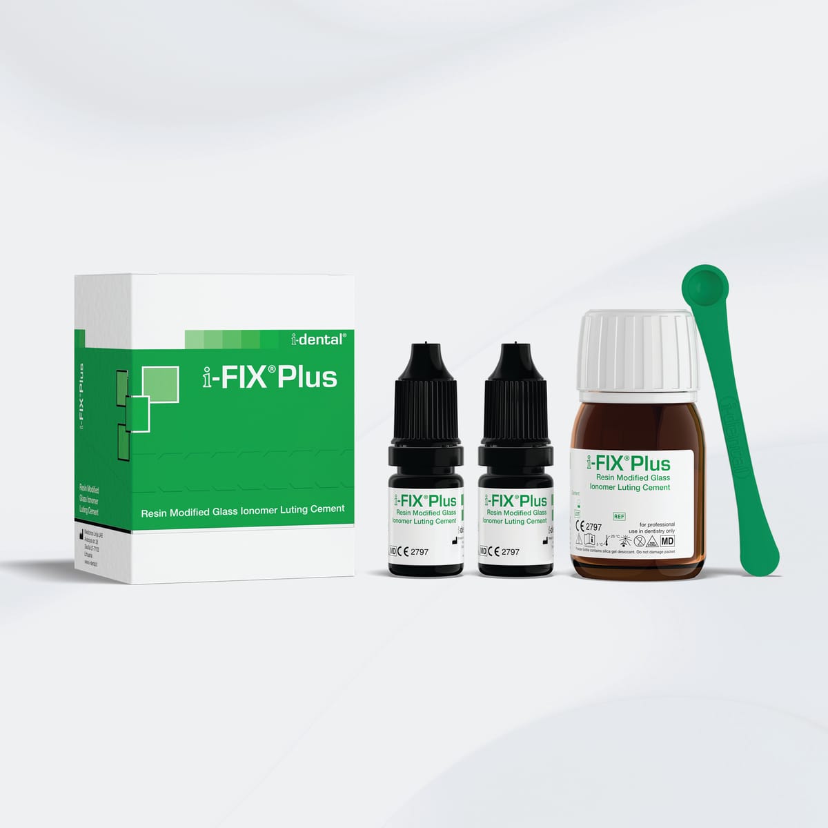 i-FIX Plus – i-dental / Medicinos linija UAB, Zemente