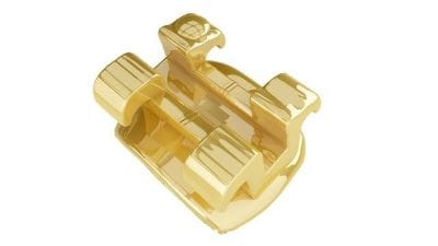Gold-Brackets Roth 0.022 LR5 mit Haken – VE/5