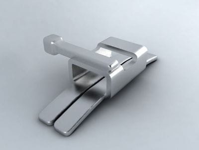 Schweißbare Lingualröhrchen mit Haken mesial - VPE/10 – IOS International Orthodontic Services, Bänder