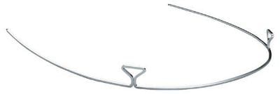 2-Keyhole Fil acier inoxydable .016 X .022 36 mm - PK/10
