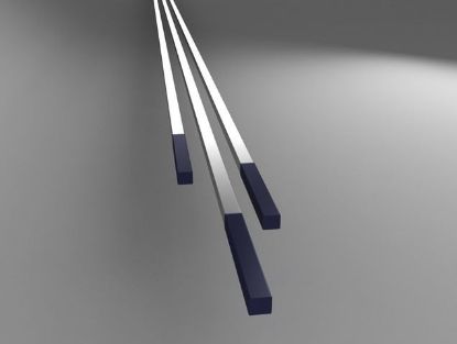 Exceloy Gerade geschnitten 14" ,016 x ,016 – VE/5