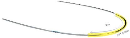 20° Torquing Niti .017×.025 Lower 28 mm - PK/5 – IOS International Orthodontic Services, Wires & Arches