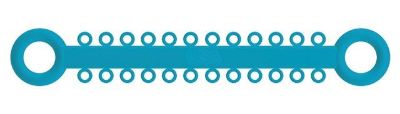 Ligatur O-Ties Hellblau - PK/1008 – IOS International Orthodontic Services, Elastic Ligatures & Chains