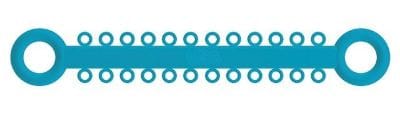 Ligatur O-Ties Hellblau - PK/1008