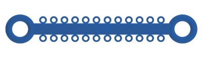 Ligatures O - Ties Bleu Royal - PK/1008 – IOS International Orthodontic Services, Elastic Ligatures & Chains