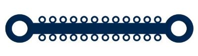 Ligatur O-Ties Mitternachtsblau - PK/1008 – IOS International Orthodontic Services, Elastic Ligatures & Chains
