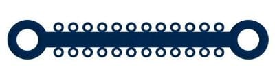 Ligatur O-Ties Mitternachtsblau - PK/1008 – IOS International Orthodontic Services, Ketten