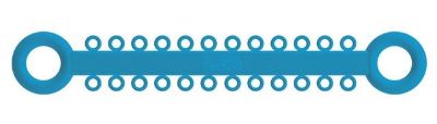 Ligature O - Ties Caroline Blue - PK/1008