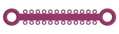 Ligature O - Ties Fuchsia - PK/1008