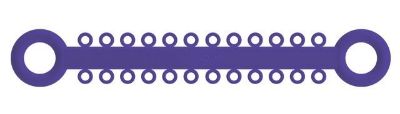 Ligatures O - Ties Violet - PK/1008 – IOS International Orthodontic Services, Elastic Ligatures & Chains