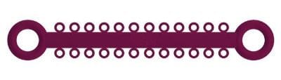 Ligatures O - Ties Magenta - PK/1008 – IOS International Orthodontic Services, Chains