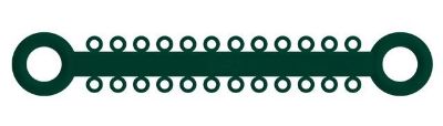 Ligatur O-Ties Smaragd - PK/1008 – IOS International Orthodontic Services, Elastic Ligatures & Chains