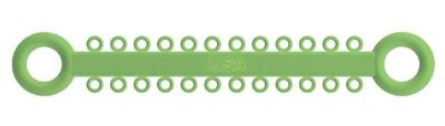 Ligatures O - Ties Vert Néon - PK/1008