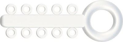 Mini Ligature O - Ties clear - PK/1000