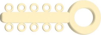 Mini Ligatur-O-Ties Elfenbein – VE/1000 – IOS International Orthodontic Services, Elastic Ligatures & Chains