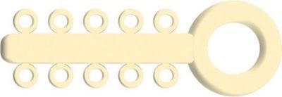 Mini Ligature O - Ties Ivory - PK/1000