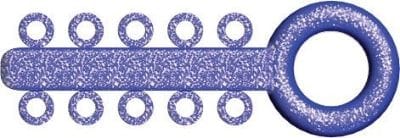 Mini Ligature O - Ties Sparkle Blue - PK/1000 – IOS International Orthodontic Services, Chains