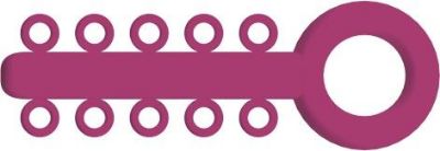 Mini Ligatur-O-Ties Fuchsia – VE/1000 – IOS International Orthodontic Services, Elastic Ligatures & Chains