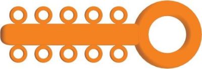 Mini Ligature O - Ties Orange - PK/1000