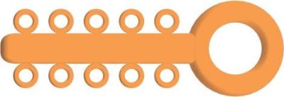Mini Ligatur-O-Ties Ringelblume – VE/1000 – IOS International Orthodontic Services, Elastic Ligatures & Chains