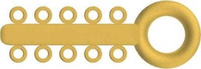 Mini Ligature O - Ties Gold - PK/1000 – IOS International Orthodontic Services, Chains