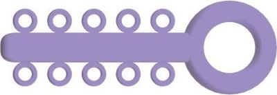 Mini Ligatur-O-Ties Lila – VE/1000 – IOS International Orthodontic Services, Elastic Ligatures & Chains