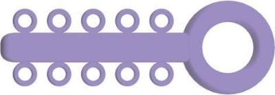 Mini Ligatures O - Élastiques Lilas - PK/1000 – IOS International Orthodontic Services, Chains