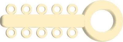 Mini Ligature O - Ties Glow In-the Dark - PK/1000